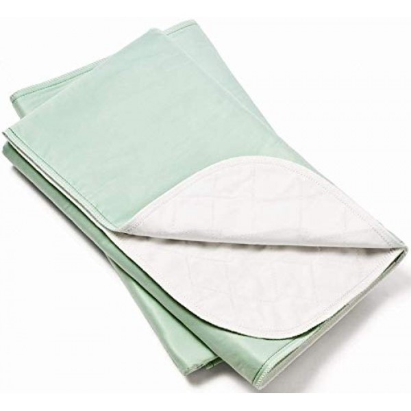 2 Pack - 100% Cotton Top 36x36 Wateproof Reusable Incontinence Un...