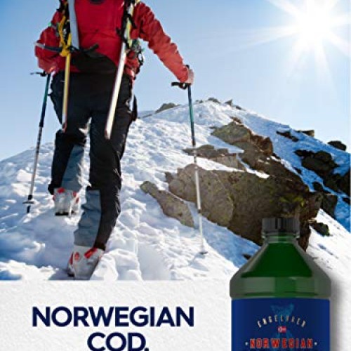 Carlyle Cod Liver Oil Norwegian | 16 fl oz Liquid | Pack of 3 Bot...