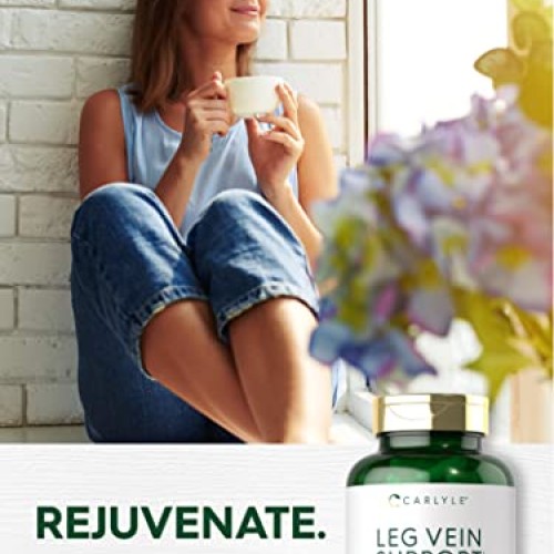 Carlyle Leg Vein Supplement | 180 Capsules | Supports Healthy Vei...