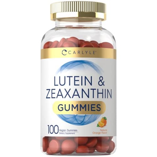 Carlyle Lutein and Zeaxanthin Gummies | 20mg of Lutein Supplement...