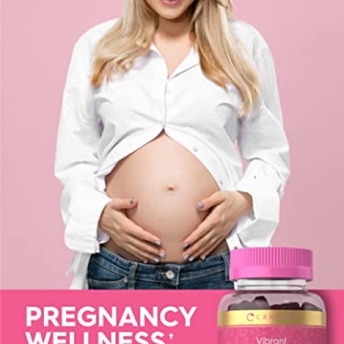 Carlyle Prenatal Vitamin Gummies | 36 Count | with DHA and Folic ...