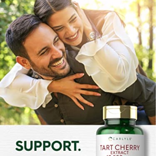 Carlyle Tart Cherry Capsules | 10,500mg | 200 Pills | Max Potency...