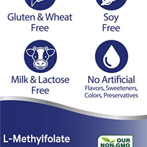 L Methylfolate 7.5 mg | 60 Capsules | Optimized and Activated | N...