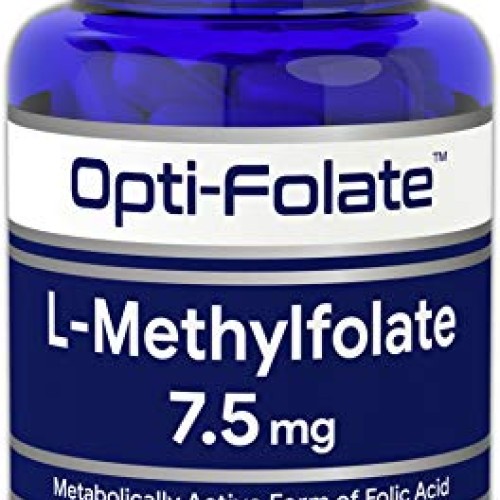 L Methylfolate 7.5 mg | 60 Capsules | Optimized and Activated | N...