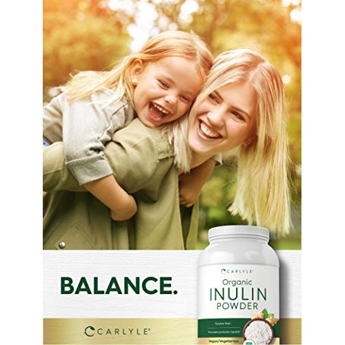 Organic Inulin Powder 48oz | Fiber Supplement | Promotes Probioti...