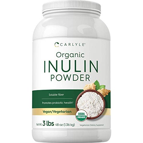 Organic Inulin Powder 48oz | Fiber Supplement | Promotes Probioti...