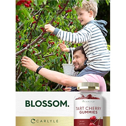 Tart Cherry Gummies | 2000mg | 150 Count | Natural Cherry Flavor ...