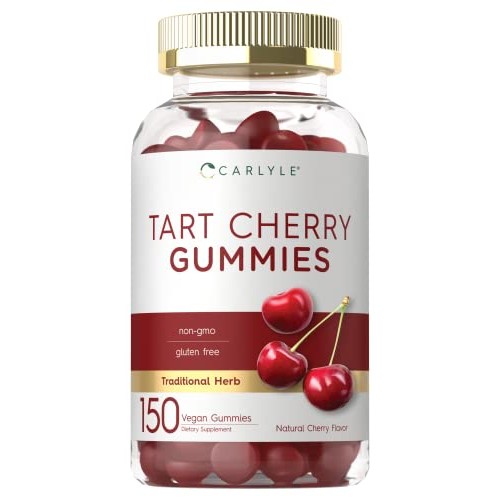 Tart Cherry Gummies | 2000mg | 150 Count | Natural Cherry Flavor ...