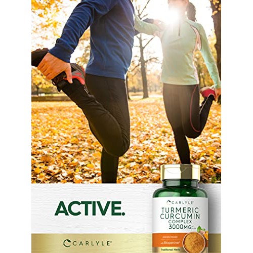 Turmeric Curcumin with Bioperine | 3000 mg | 90 Powder Capsules |...