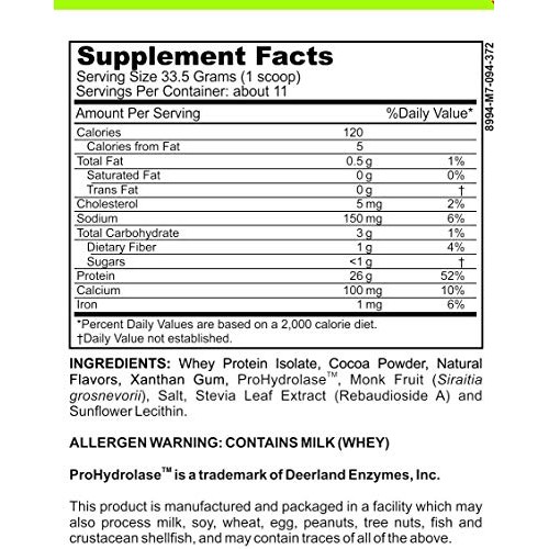 Low FODMAP Certified Protein Powder for IBS & SIBO Gluten, Soy, S...