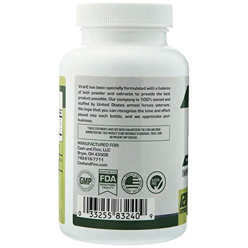 Cash and Finn - Viral-E Multi Mushroom Capsules Immune System Sup...