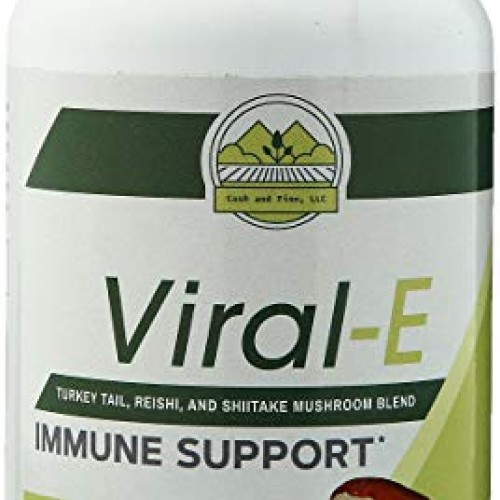 Cash and Finn - Viral-E Multi Mushroom Capsules Immune System Sup...