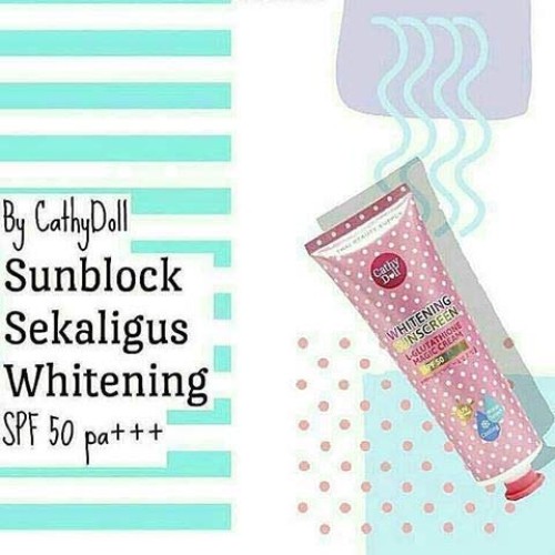 Cathy Doll Whitening Sunscreen L-glutathione Magic Cream SPF50PA+...