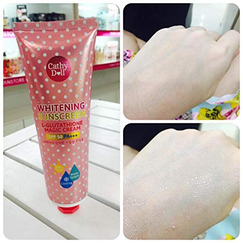 Cathy Doll Whitening Sunscreen L-glutathione Magic Cream SPF50PA+...
