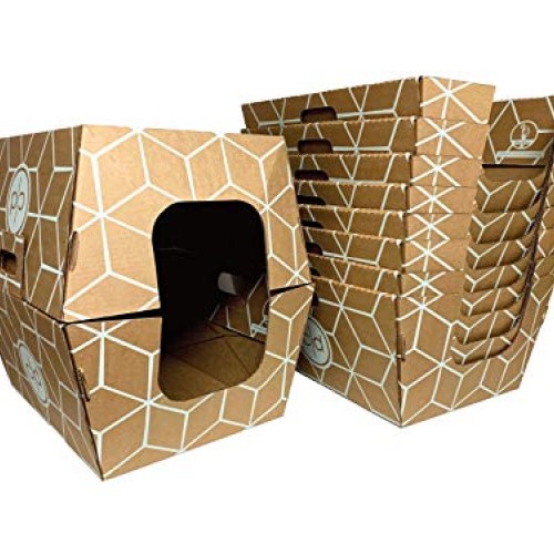 Cats Desire Disposable Litter Box-10 Pack.