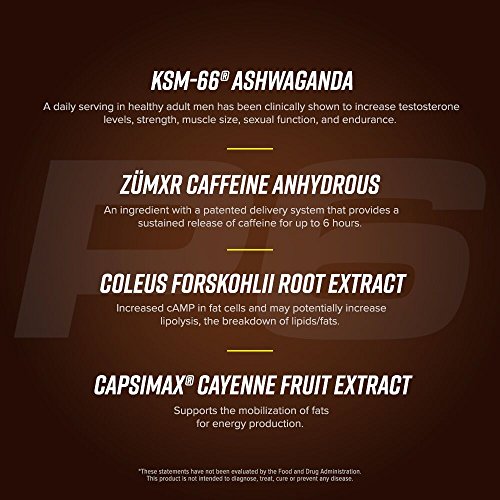 Cellucor P6 Ripped T Boost for Men + Thermogenic Wei...