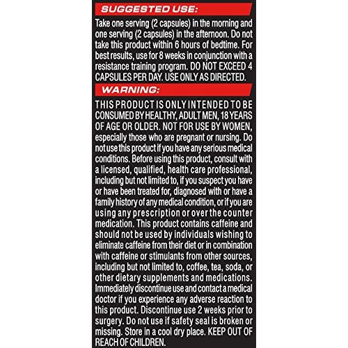 Cellucor P6 Ripped T Boost for Men + Thermogenic Wei...