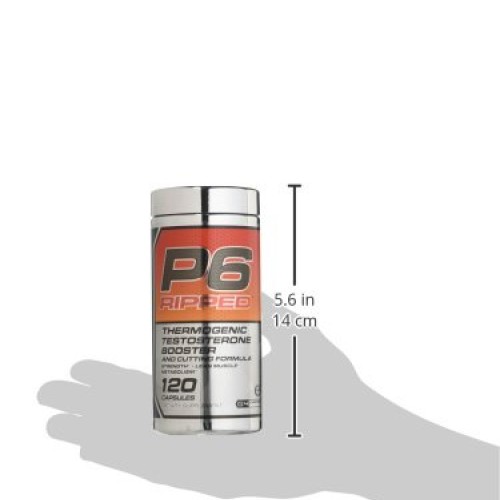 Cellucor P6 Ripped T Boost for Men + Thermogenic Wei...