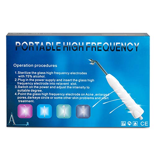 cenoz Portable High Frequency Wand,Handheld High Frequency Facial...