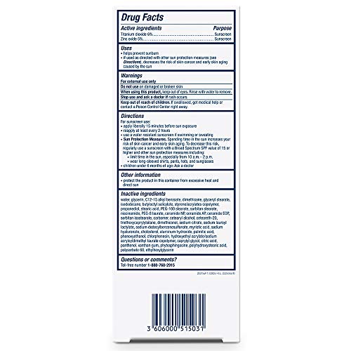 CeraVe 100% Mineral Sunscreen SPF 30 | Face Sunscreen with Zinc O...