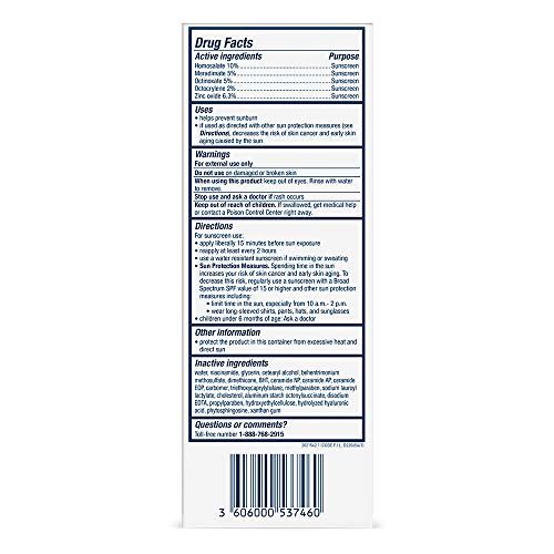 CeraVe AM Facial Moisturizing Lotion SPF 30 | Oil-Free Face Moist...