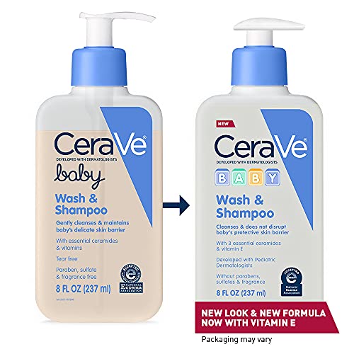 CeraVe Baby Wash & Shampoo | Fragrance, Paraben, & Sulfate Free S...