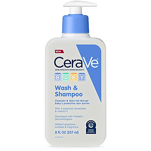 CeraVe Baby Wash & Shampoo | Fragrance, Paraben, & Sulfate Free S...