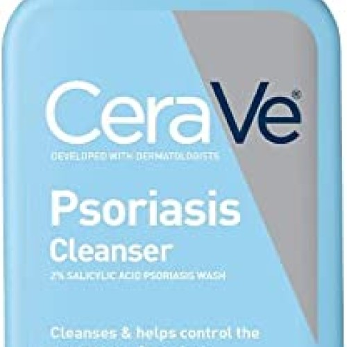 CeraVe Cleanser for psoriasis treatment | 8 ounce | with salicyli...