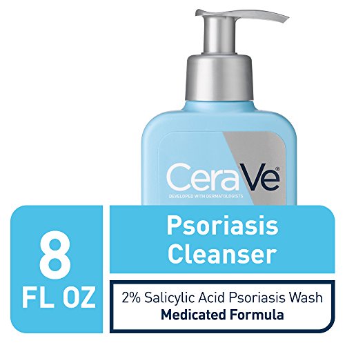 CeraVe Cleanser for Psoriasis Treatment | With Salicylic Acid for...