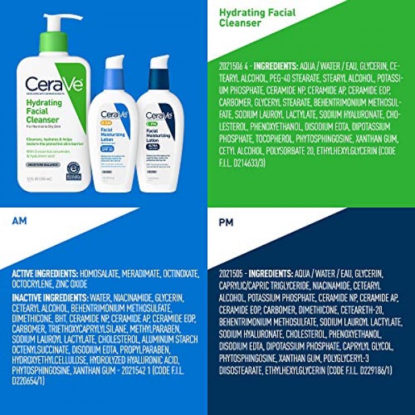 CeraVe Daily Skin Care Hydrating Bundle