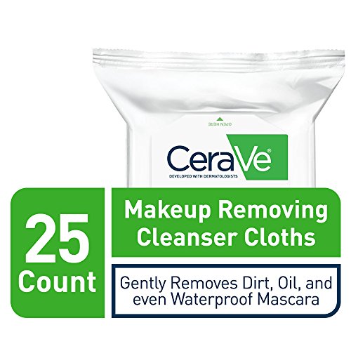 CeraVe Makeup Removing Cleanser Cloths | Makeup Wipes to Remove D...