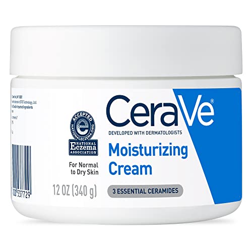 CeraVe Moisturizing Cream | 12 oz | Daily Face & Body Moisturizer...