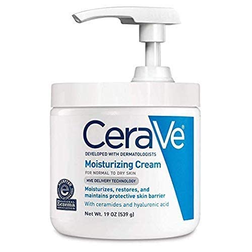 CeraVe Moisturizing Cream | Daily Face and Body Moisturizer for D...
