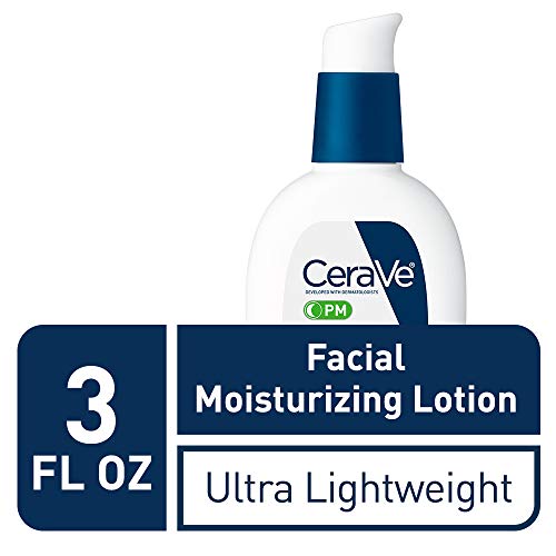 CeraVe PM Facial Moisturizing Lotion | Night Cream with Hyaluroni...