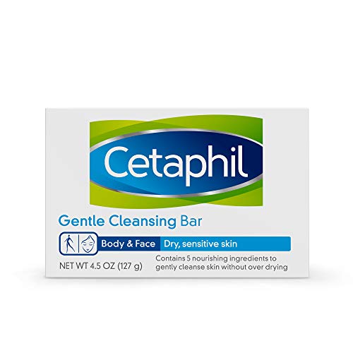 Cetaphil Gentle Cleansing Bar 4.5 Oz Pack of 6