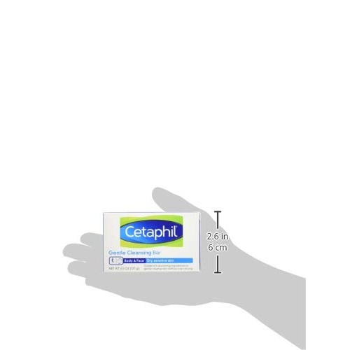 Cetaphil Gentle Cleansing Bar 4.5 Oz Pack of 6
