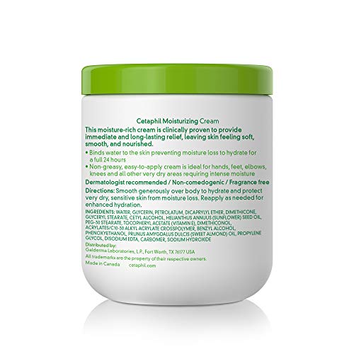 CETAPHIL Moisturizing Cream | 20 oz | Moisturizer For Dry To Very...