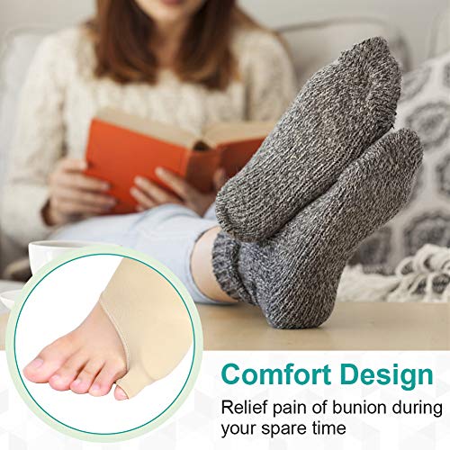 Tailors Bunion Corrector Pinky Toe Pain Relief Pad, Soft Silicone...