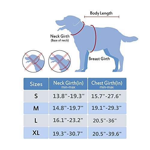 chede No Pull Dog Harness,Reflective Vest Harness with 2 Leash ,A...