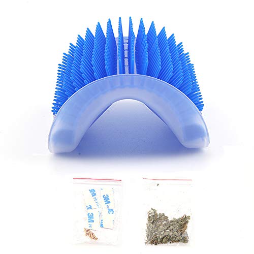 CHENLU Pet Supplies Corner pet Brush Comb Play cat Toy Plastic Sc...