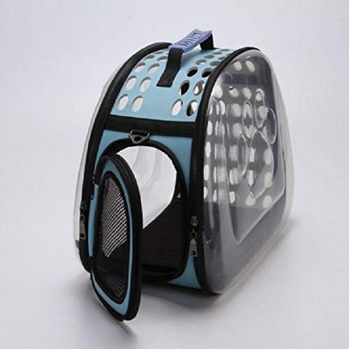 CHENLU Pet Supplies Transparent Folding Cat Pack Pet Backpack Cat...