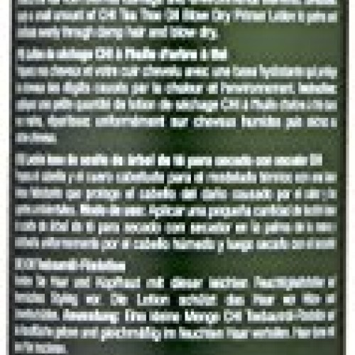 CHI Tea Tree Oil Blow Dry Primer Lotion, 6 FL Oz