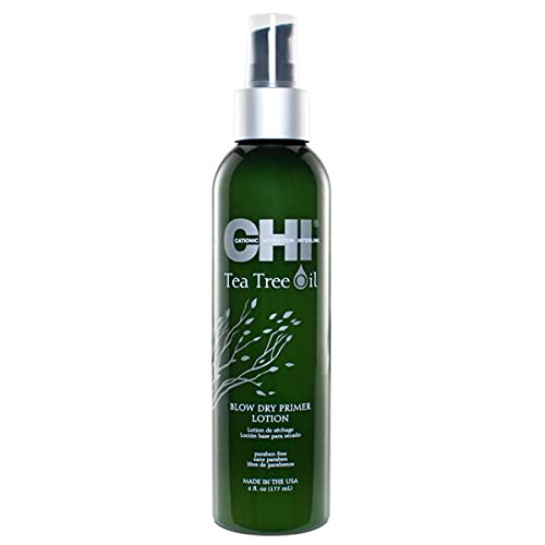 CHI Tea Tree Oil Blow Dry Primer Lotion, 6 FL Oz
