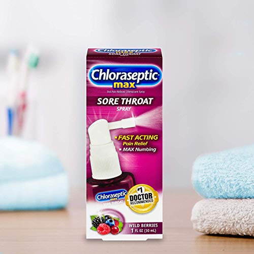 Chloraseptic Chloraseptic Maximum Strength Sore Throat Spray Wild...