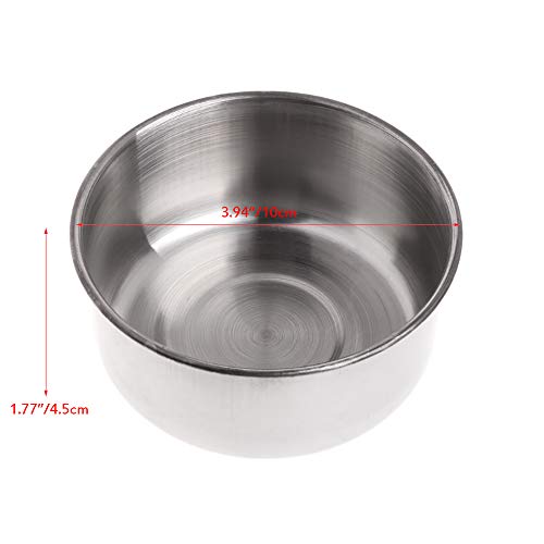 2 Pack Bird Cage Food Water Dispenser Parrot Food Dish Bird Feede...