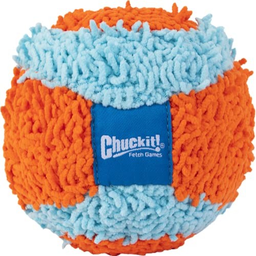 Chuckit! Indoor Ball for Small Dogs and Puppies Dog Toy Orange/Bl...