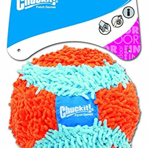 Chuckit! Indoor Ball for Small Dogs and Puppies Dog Toy Orange/Bl...