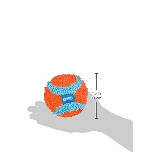 Chuckit! Indoor Ball for Small Dogs and Puppies Dog Toy Orange/Bl...