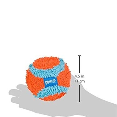 Chuckit! Indoor Ball for Small Dogs and Puppies Dog Toy Orange/Bl...