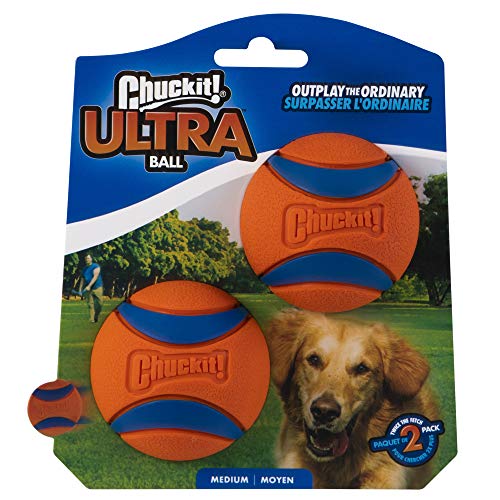 ChuckIt! Ultra Ball, Medium 2.5 Inch 2 Pack